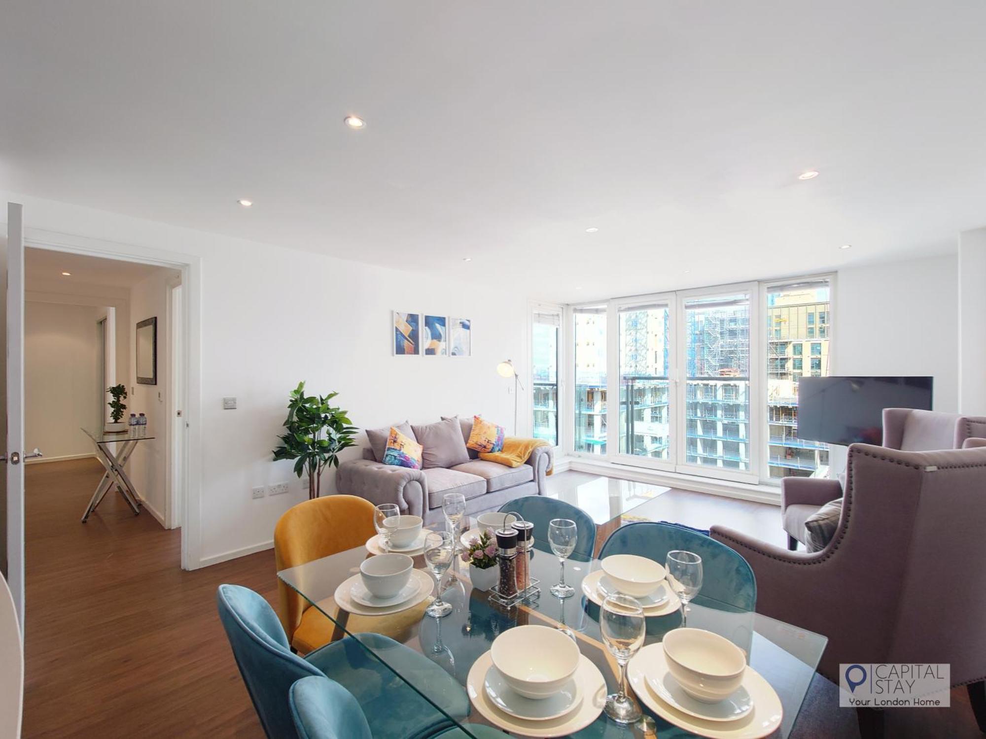 Deluxe Two Bed Apartment By London Excel & O2 מראה חיצוני תמונה