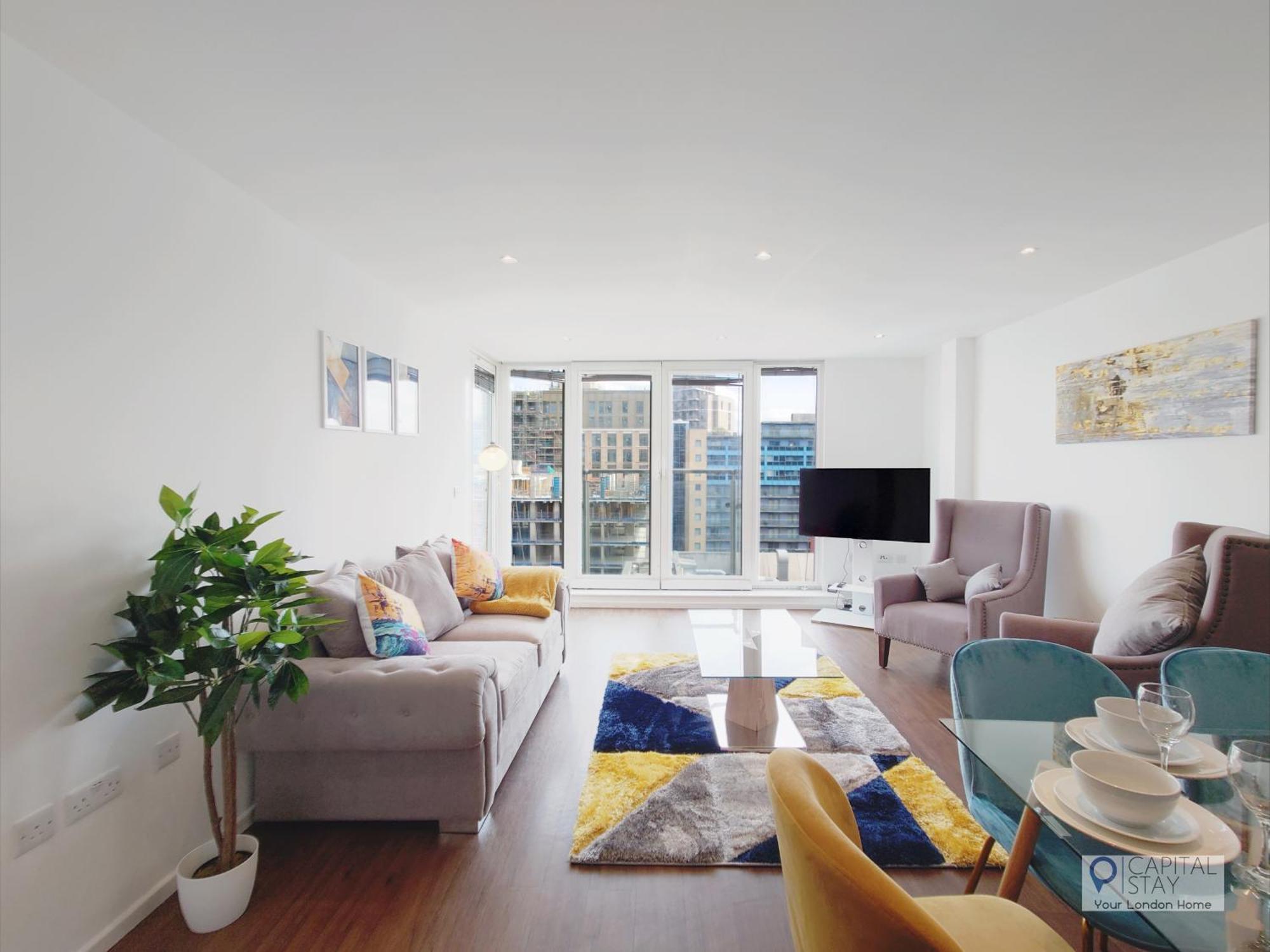 Deluxe Two Bed Apartment By London Excel & O2 מראה חיצוני תמונה