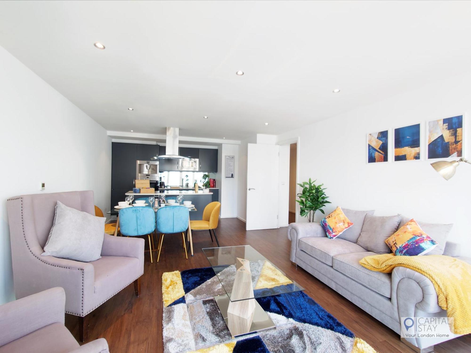Deluxe Two Bed Apartment By London Excel & O2 מראה חיצוני תמונה